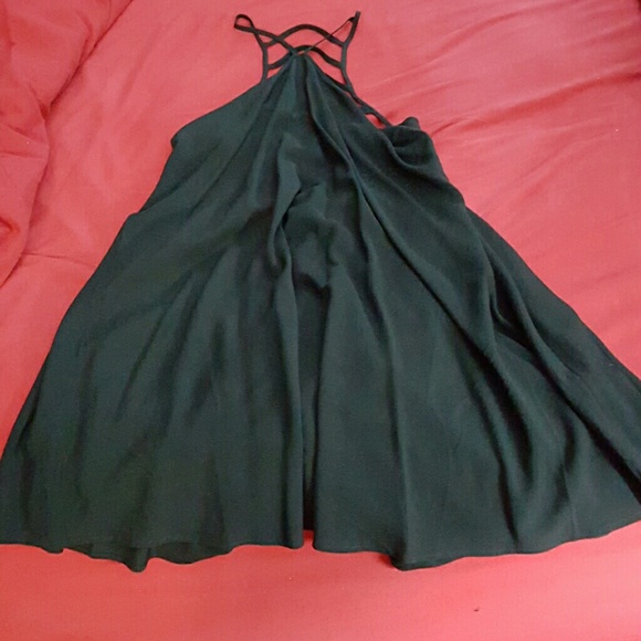 Express Dresses & Skirts - Express Flowy Black Dress